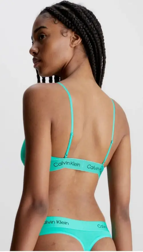 Zelené dámské sportovní spodní prádlo Calvin Klein Underwear